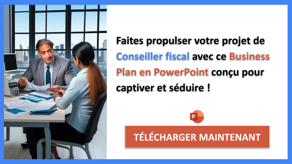 Exemple Business Plan pour Conseiller fiscal - Plan Marketing Conseiller Fiscal- CTA3