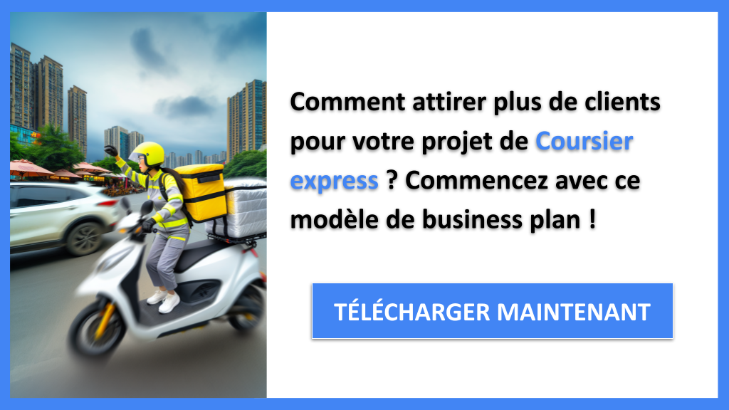 Exemple Business Plan pour Coursier express - Plan Marketing Coursier Express- CTA1