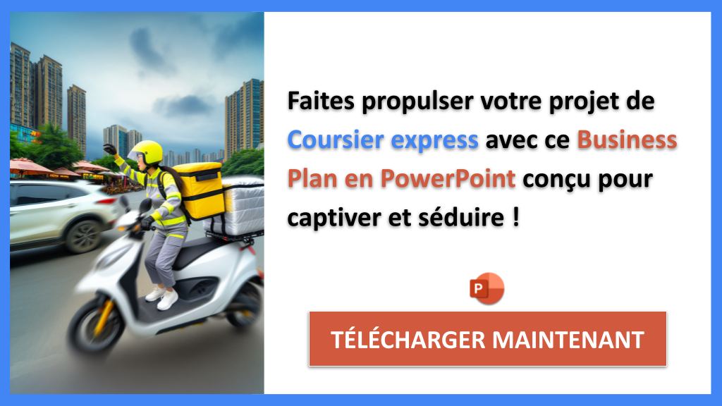 Exemple Business Plan pour Coursier express - Plan Marketing Coursier Express- CTA3