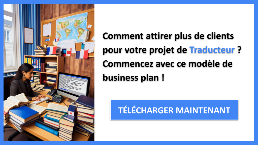 Exemple Business Plan pour Traducteur - Plan Marketing Traducteur- CTA1