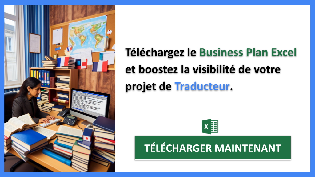Exemple Business Plan pour Traducteur - Plan Marketing Traducteur- CTA2
