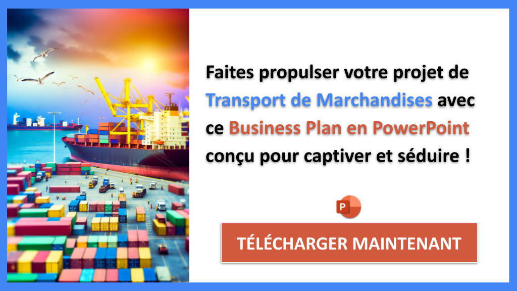 Exemple Business Plan pour Transport de Marchandises - Plan Marketing Transport de Marchandises- CTA3