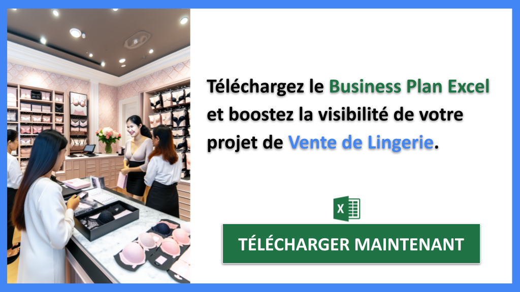 Exemple Business Plan pour Vente de Lingerie - Plan Marketing Vente de Lingerie- CTA2