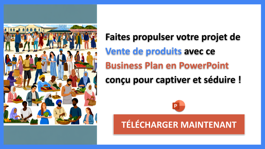 Exemple Business Plan pour Vente de produits - Plan Marketing Vente de Produits- CTA3