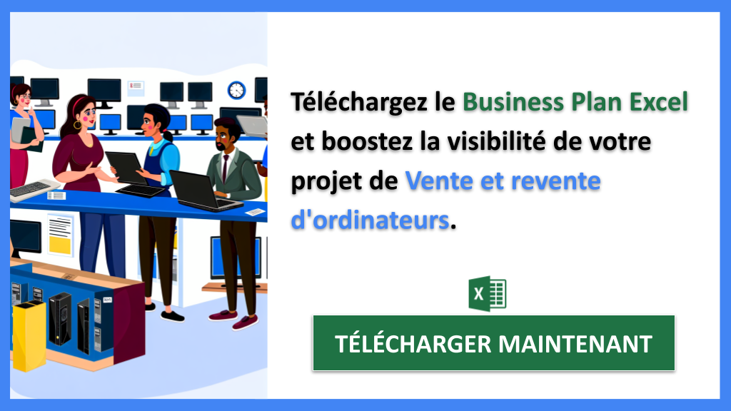 Exemple Business Plan pour Vente et revente d'ordinateurs - Plan Marketing Vente et Revente d'Ordinateurs- CTA2