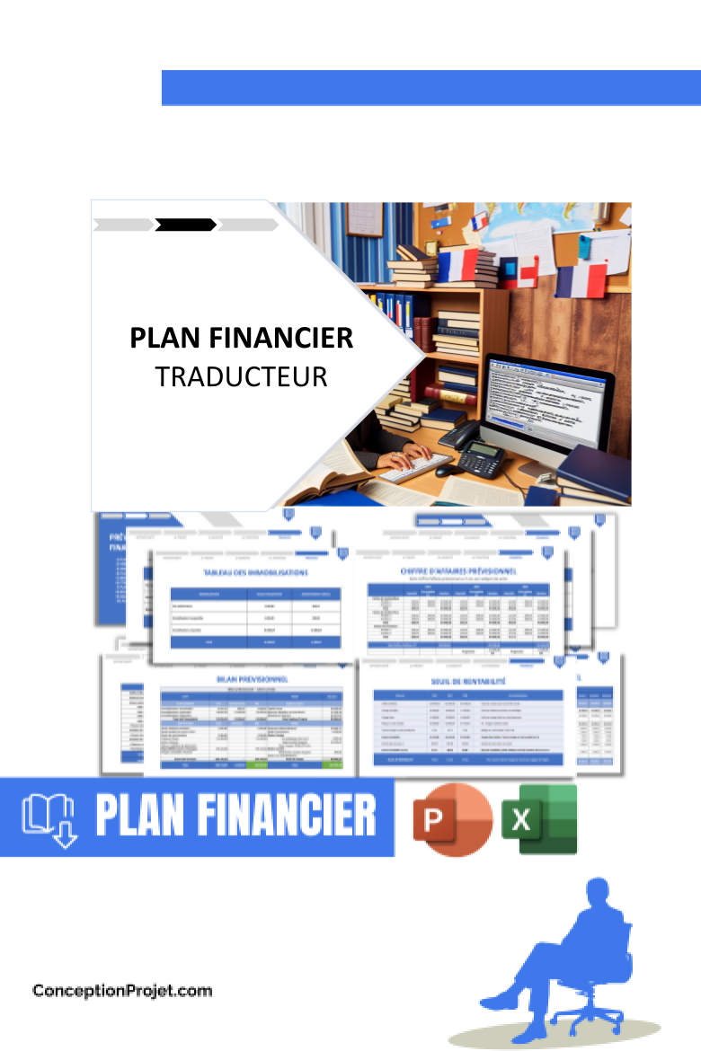 Plan financier pour Traducteur - Traducteur Revenus Rentabilité