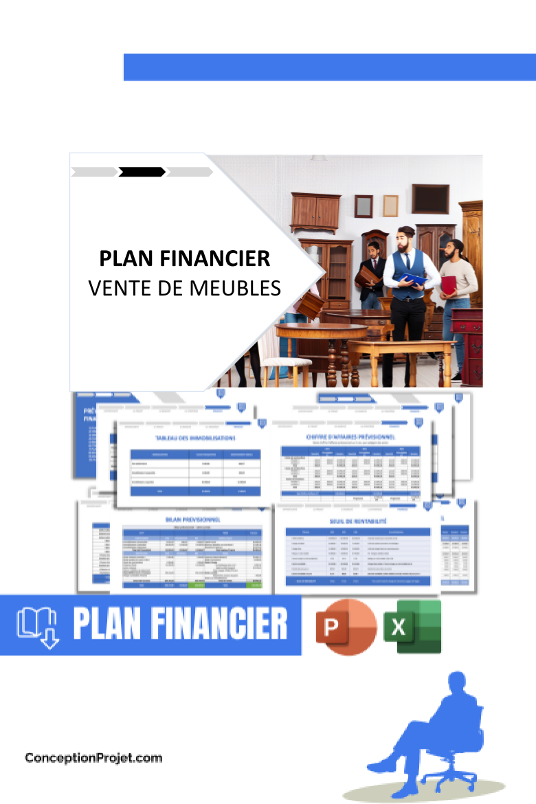 Plan financier pour Vente de Meubles - Stratégies de Croissance Vente de Meubles