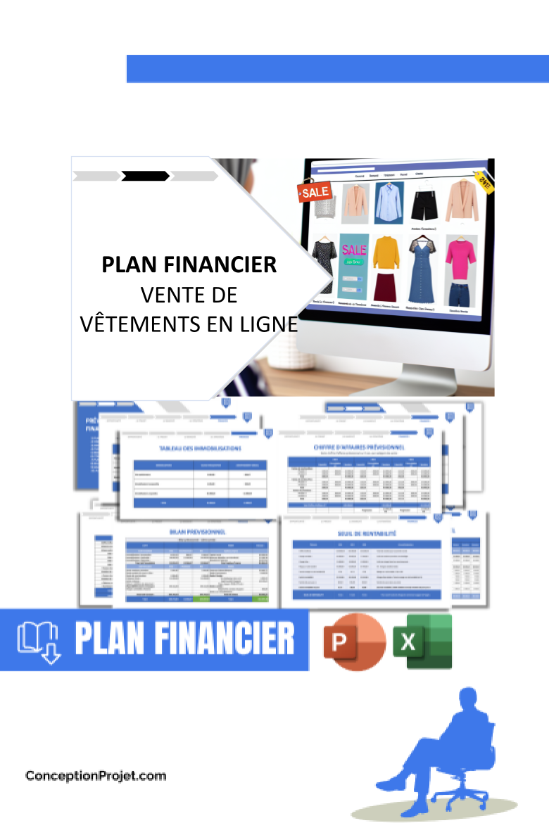 Analyse SWOT Vente de Vêtements en Ligne : E-commerce et Marge 5 Plan_financier_pour_Vente_de_Vetements_en_Ligne - Analyse SWOT Vente de Vêtements en Ligne