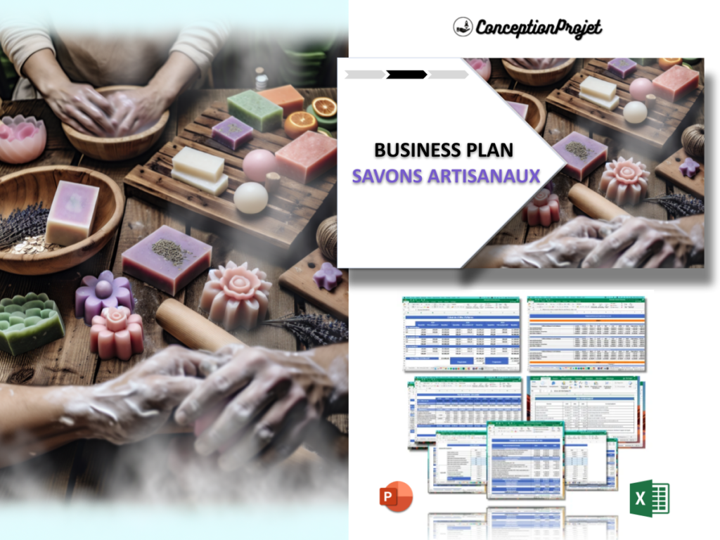 Savons artisanaux Business Plan Exemple Cover