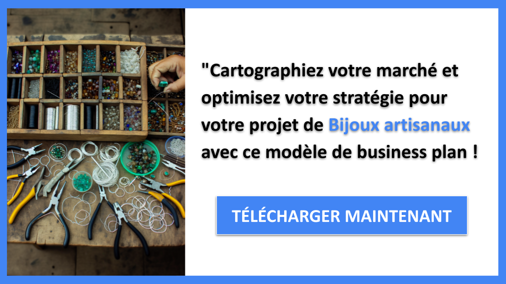 Exemple Business Plan pour Bijoux artisanaux - Segments Clients Bijoux artisanaux- CTA3