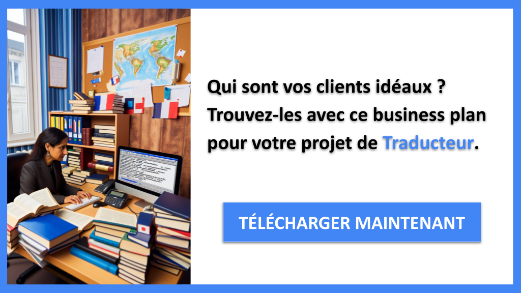 Exemple Business Plan pour Traducteur - Segments Clients Traducteur- CTA1