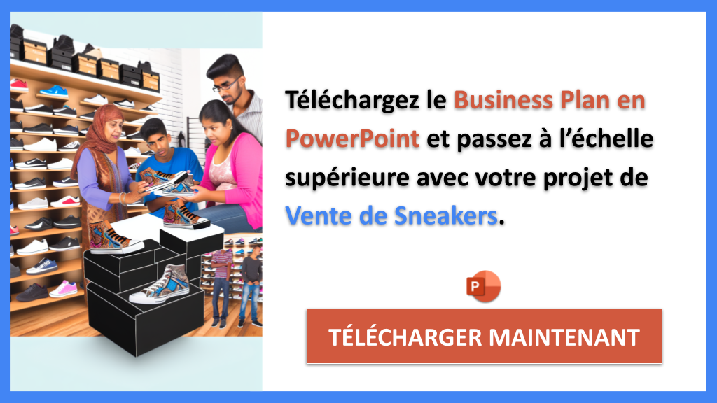 Exemple Business Plan pour Vente de Sneakers - Stratégies de Croissance Vente de Sneakers- CTA2