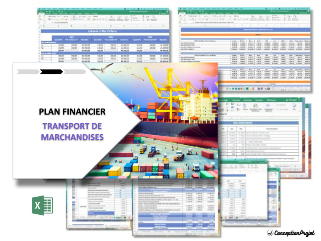 Transport de Marchandises Plan financier Exemple Cover