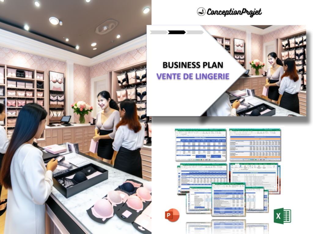 Vente de Lingerie Business Plan Exemple Cover