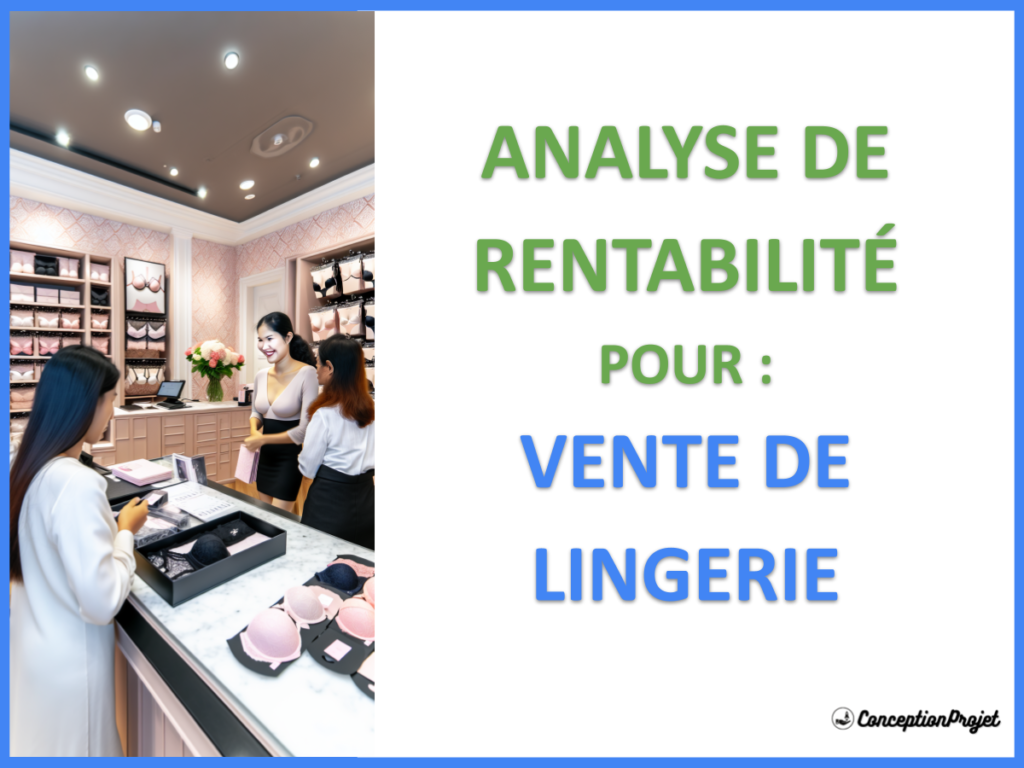 Vente de Lingerie Revenus Rentabilite Cover