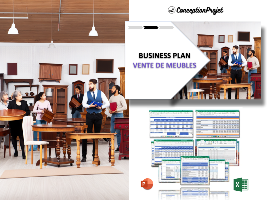 Vente de Meubles Business Plan Exemple Cover