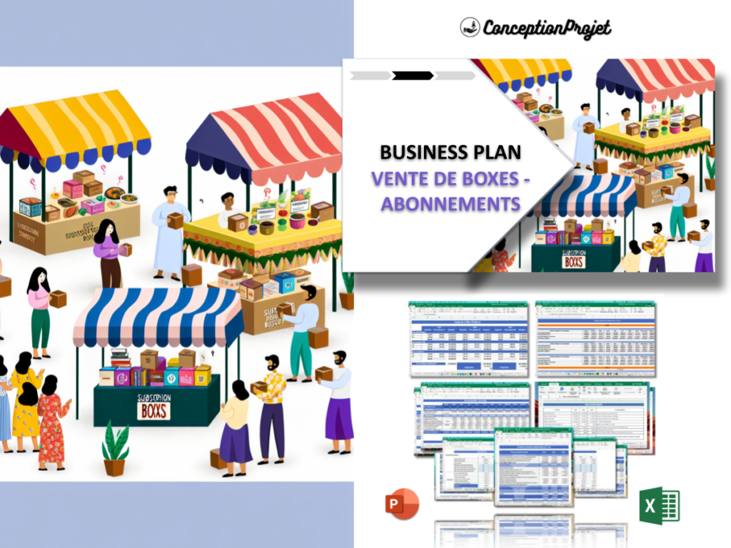 Vente de boxes Business Plan Exemple Cover