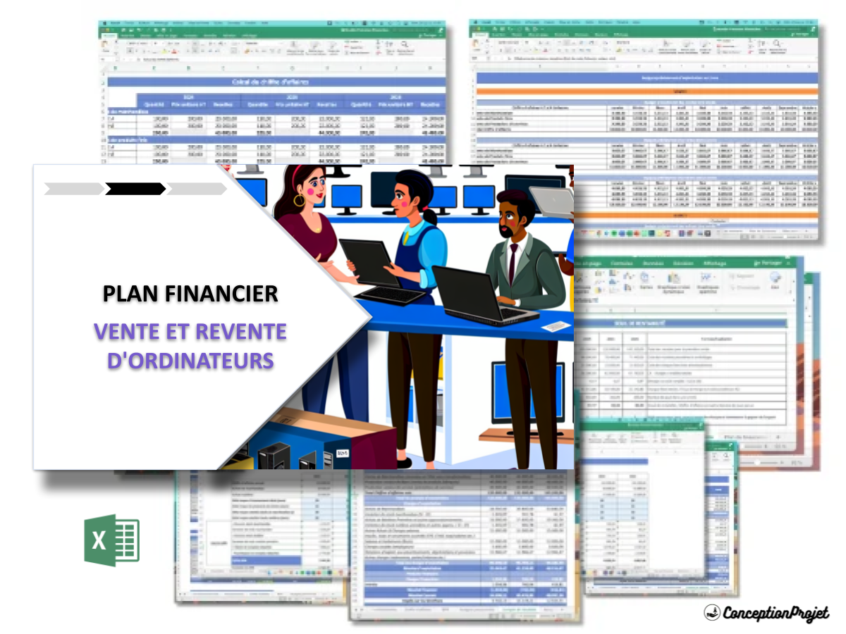 Plan financier pour vente et revente d’ordinateurs Plan financier pour vente et revente d’ordinateurs